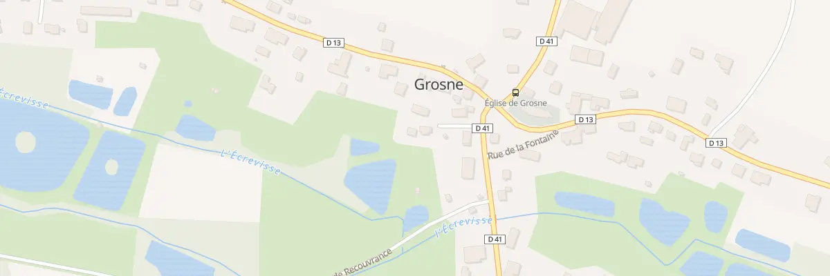 Plan du 3 Imp des Fougères à Grosne
