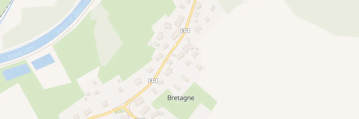 Plan du 13C Gr Grande Rue à Bretagne