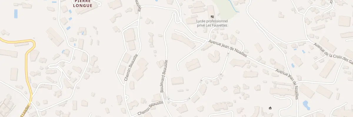 Plan du 43 Av Jean de Noailles à Cannes