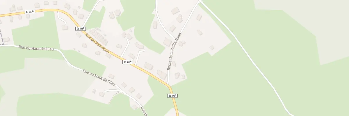 Plan du 4 Rte de la Petite Raon à Vieux-Moulin