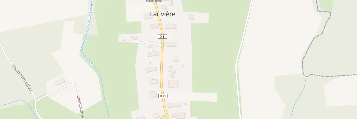 Plan du 10B Rue du Général Beuret à Larivière