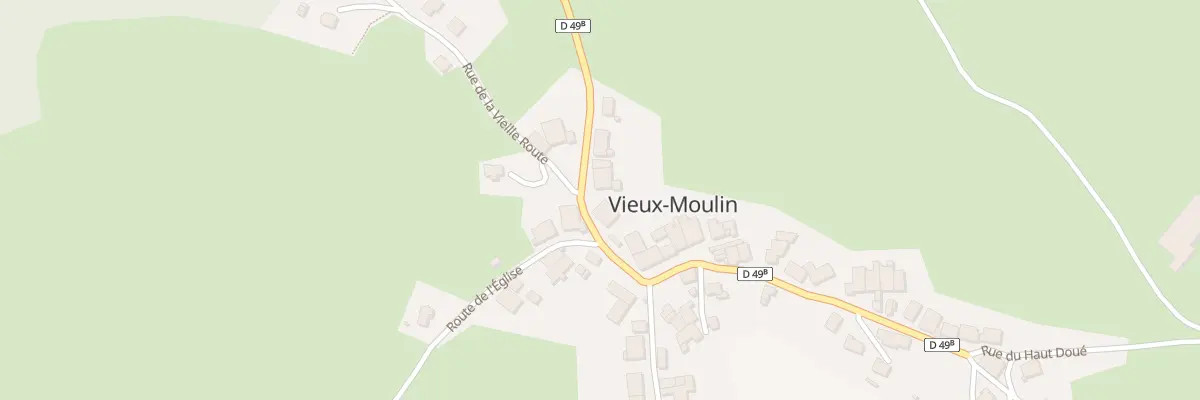 Plan du 6 Rue de la Déportation à Vieux-Moulin