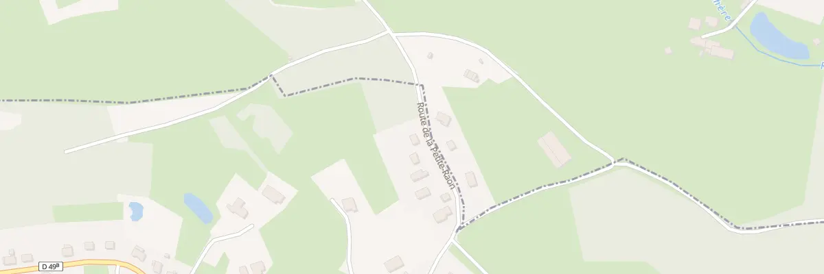 Plan du 15 Rte de la Petite Raon à Vieux-Moulin