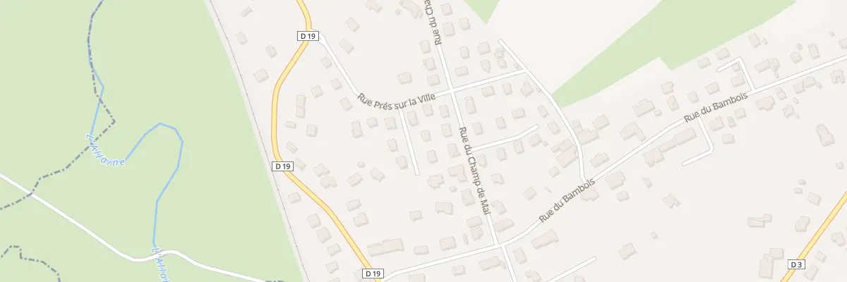 Plan du 3 Imp de la Haute Croix à Joncherey