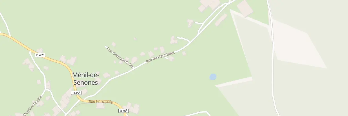 Plan du 14 Rue du Haut Bout à Ménil-de-Senones