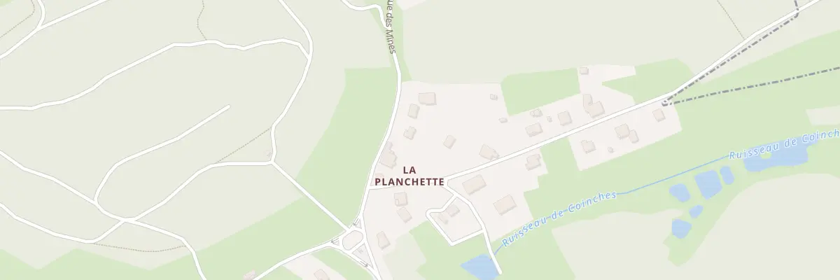 Plan du 20B La Planchette à Entre-deux-Eaux