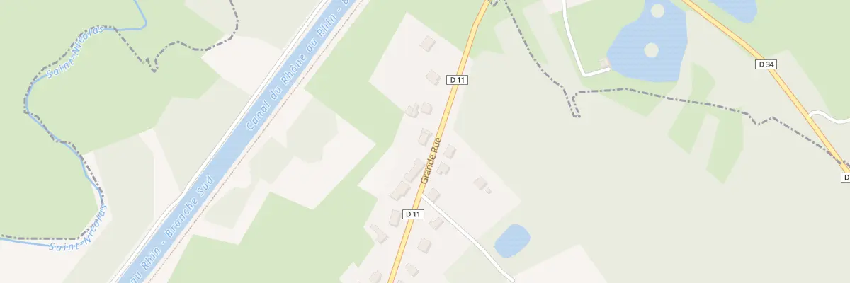 Plan du 8 Gr Grande Rue à Bretagne
