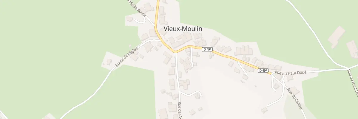 Plan du 1 Rue des Buissons à Vieux-Moulin