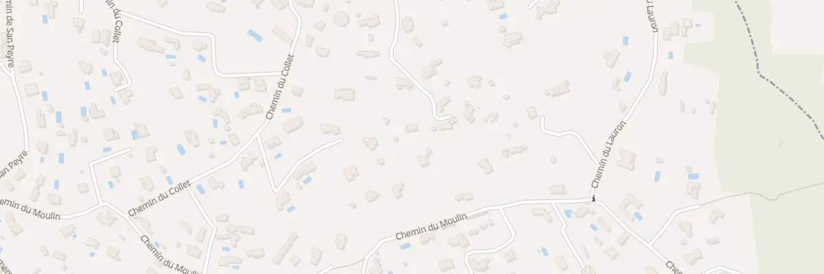 Plan du 22F Che du Collet à Opio