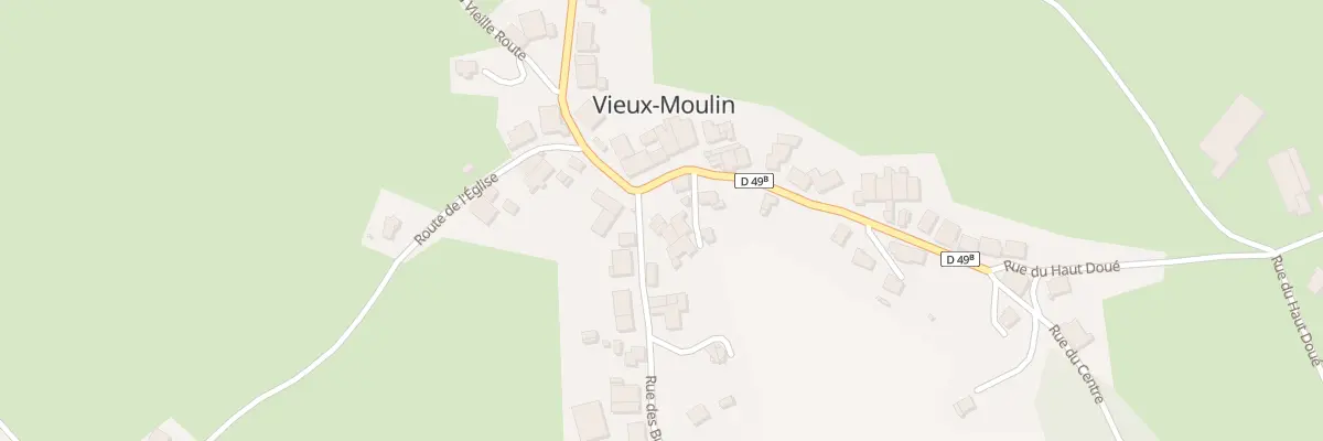 Plan du 3 Rue des Buissons à Vieux-Moulin