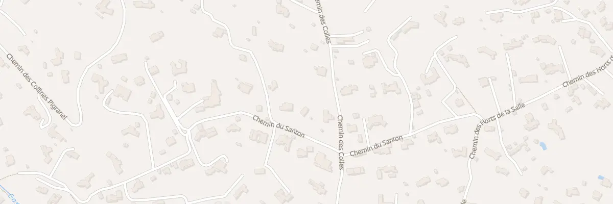 Plan du 473A Che des Colles à Mougins