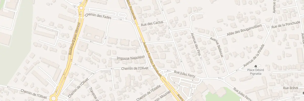 Plan du 66 Av Franklin Roosevelt au Cannet