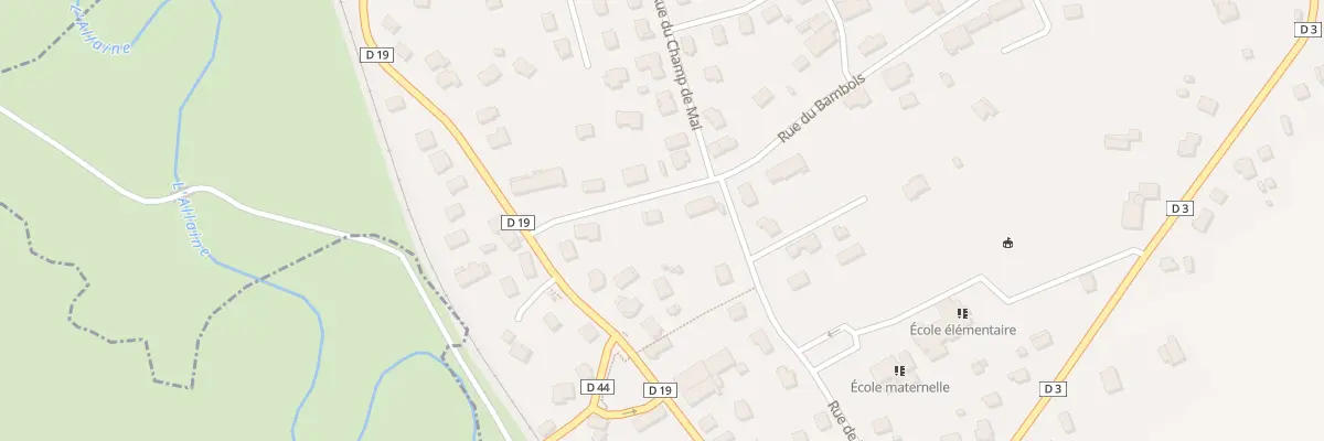 Plan du 4 Rue du Bambois à Joncherey