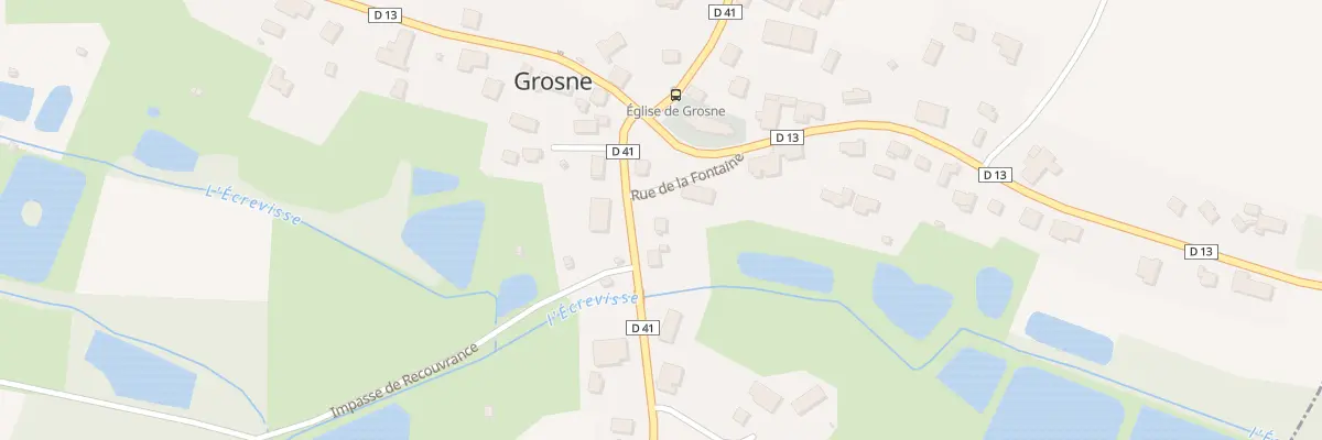 Plan du 3 Rue de la Libération à Grosne