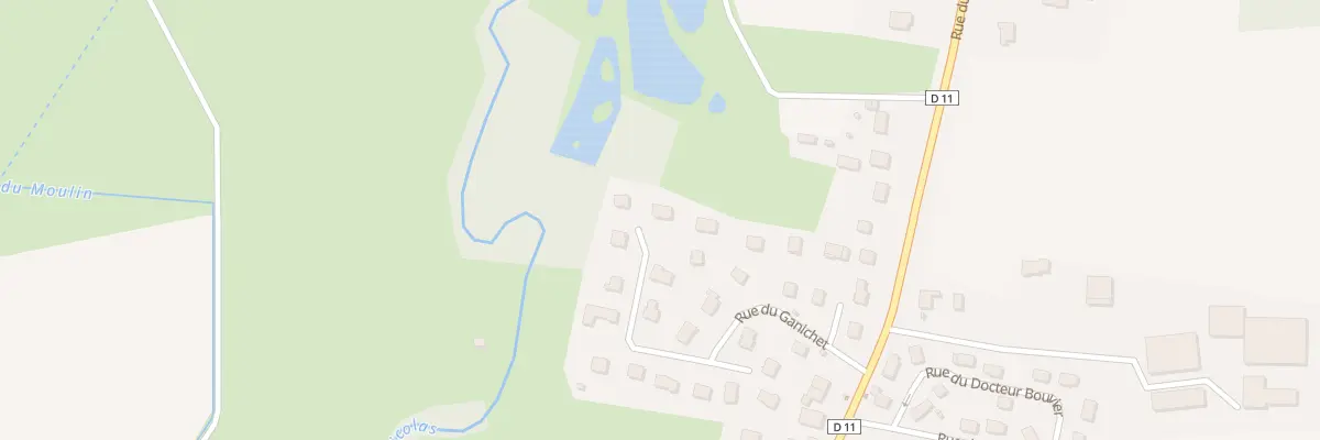Plan du 18 Rue du Ganichet à Fontaine
