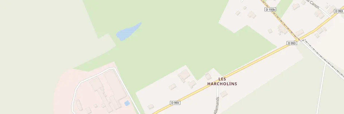 Plan du 24 Les Harcholins à Bertrambois
