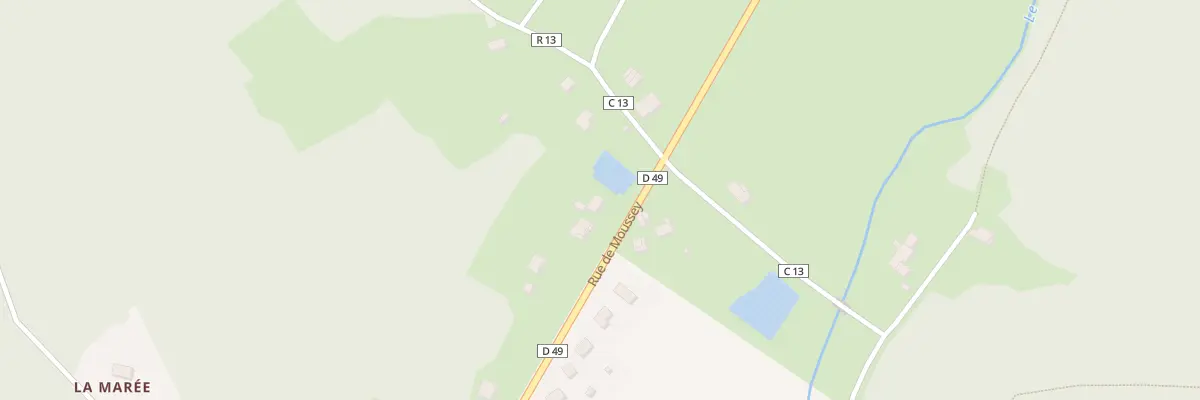 Plan du 30 Rue de Moussey à La Petite-Raon