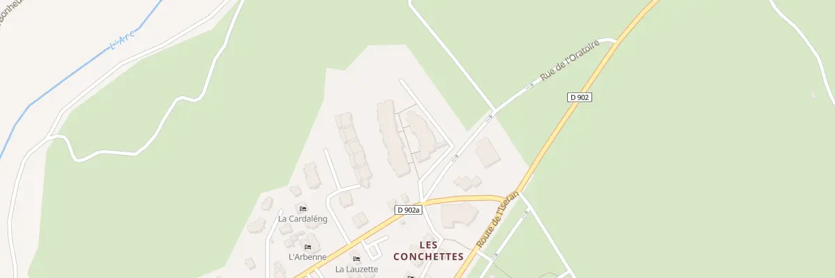 Plan du 5285 Imm l’Albaron à Bessans