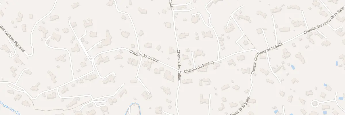 Plan du 473 Che des Colles à Mougins