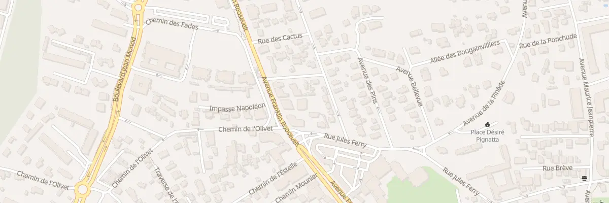 Plan du 62 Av Franklin Roosevelt au Cannet