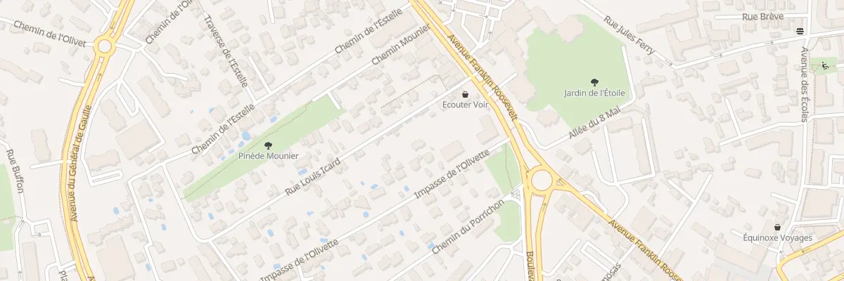 Plan du 5A Rue Louis Icard au Cannet