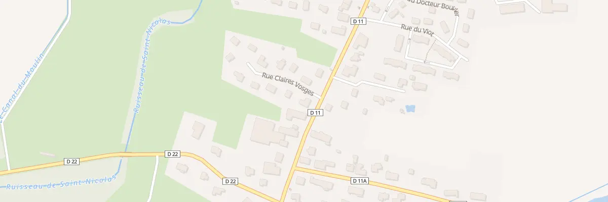 Plan du 1 Rue Claires-Vosges à Fontaine