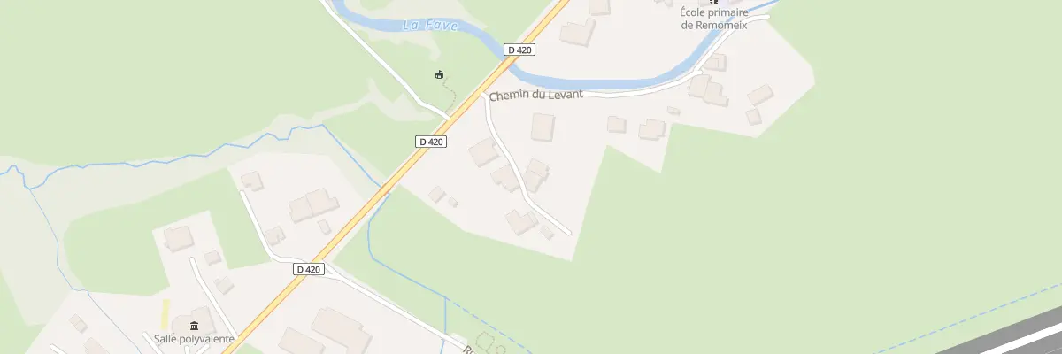 Plan du 5 Rue Jean Hantz à Remomeix