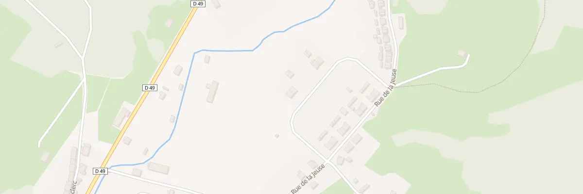 Plan du 33 Rue de la Jeuse à La Petite-Raon