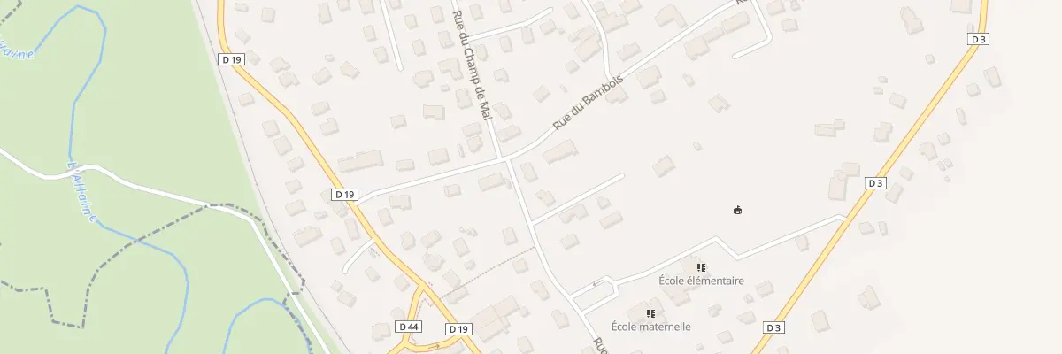 Plan du 8 Rue du Bambois à Joncherey