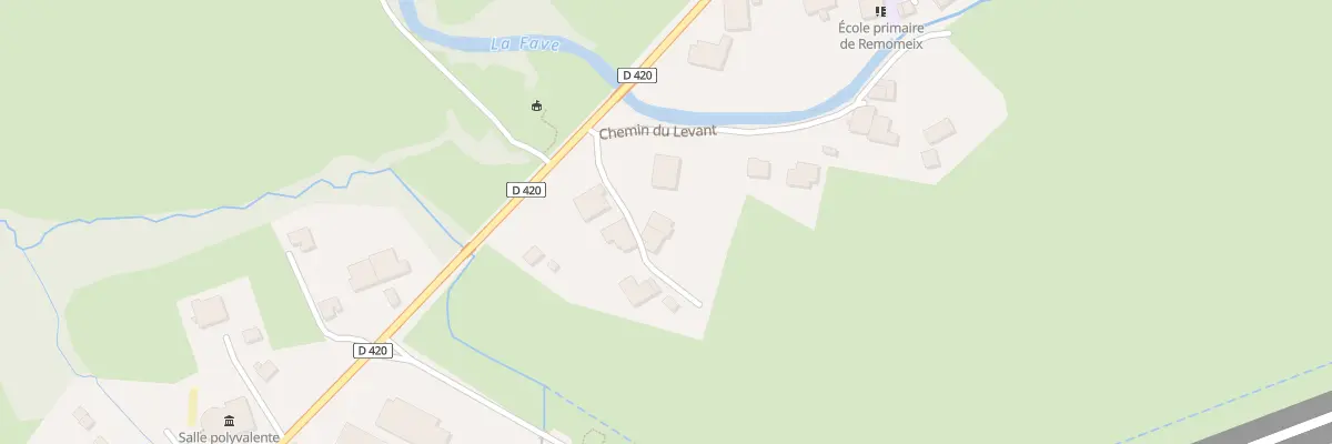 Plan du 3 Rue Jean Hantz à Remomeix