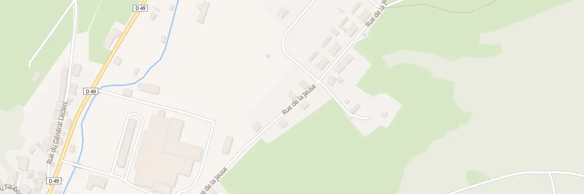 Plan du 27 Rue de la Jeuse à La Petite-Raon