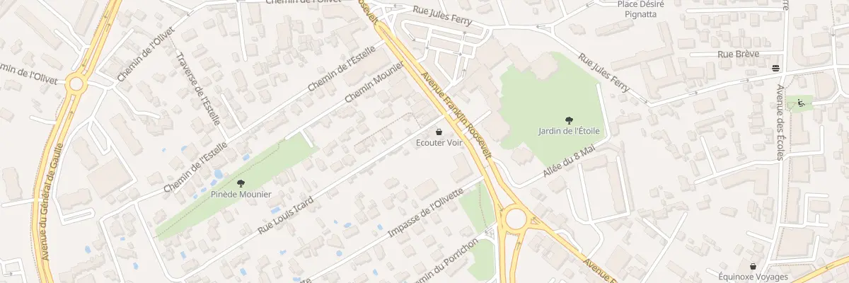 Plan du 55 Av Franklin Roosevelt au Cannet
