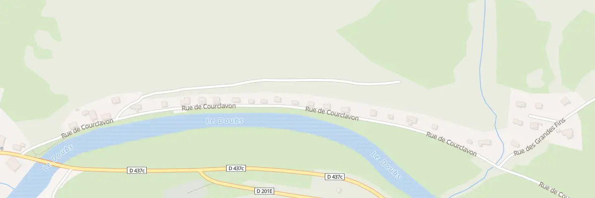 Plan du 29 Rue de Courclavon à Glère