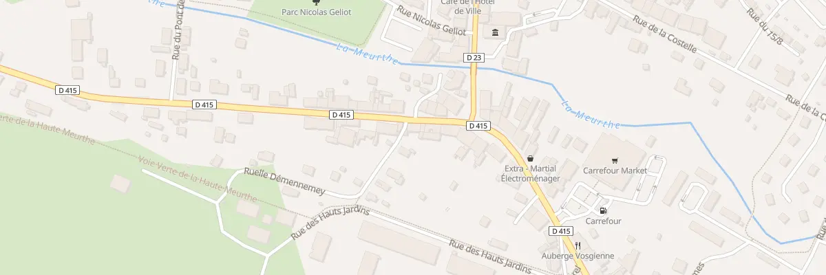 Plan du 5 Rue Eugène Mathis à Fraize