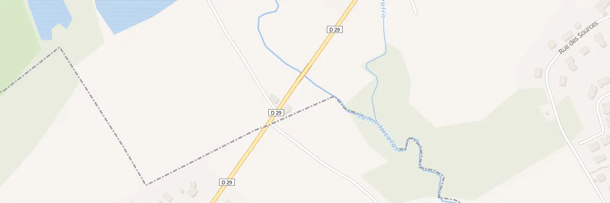 Plan du 1 Rue du Lavoir à Cunelières