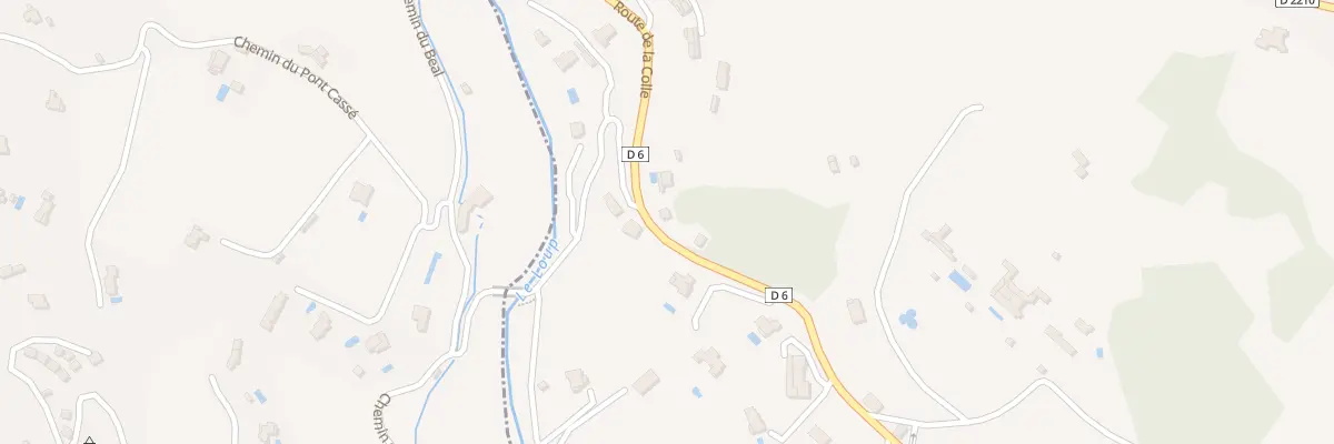 Plan du 1859 Rte de la Colle à Tourrettes-sur-Loup