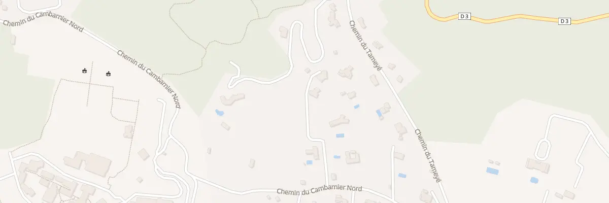 Plan du 10 Che Cambarnier Nord à Opio