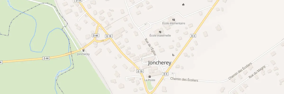Plan du 3 Rue de l’Eglise à Joncherey
