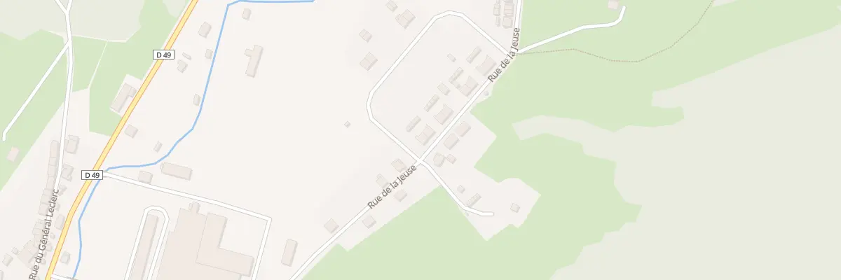 Plan du 37 Rue de la Jeuse à La Petite-Raon