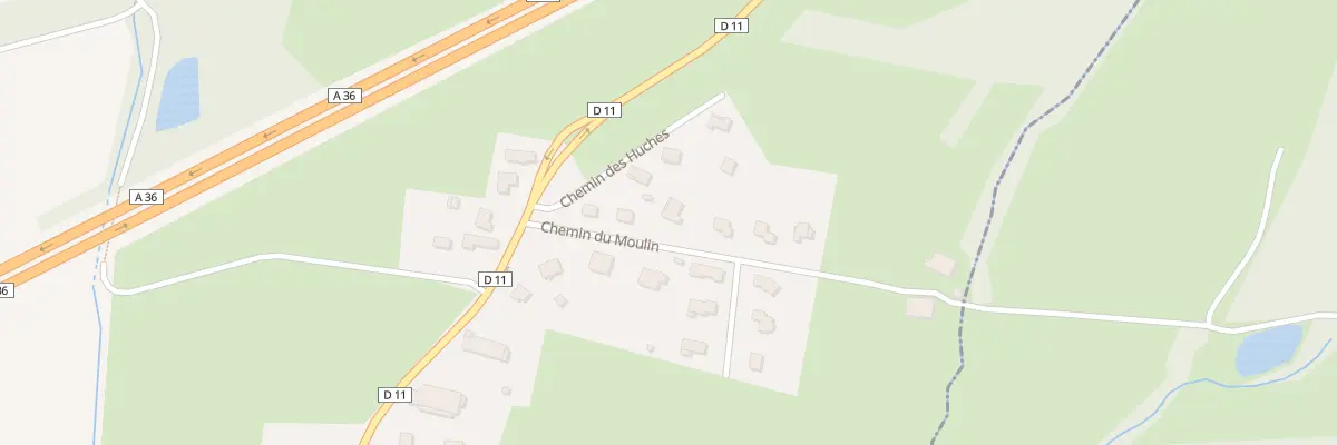 Plan du 1 Che du Moulin à Larivière