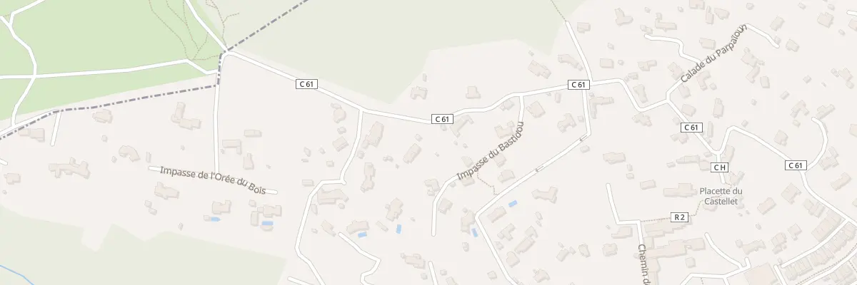 Plan du 31 Che de Castellet au Rouret