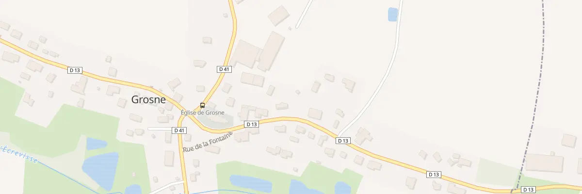 Plan du 12 Rue Charles de Gaulle à Grosne