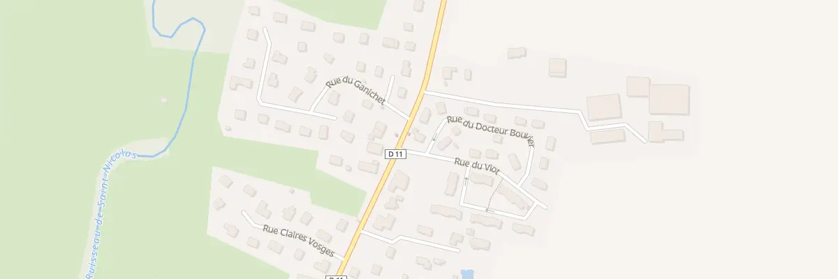 Plan du 13 Rue du Docteur Bouvier à Fontaine