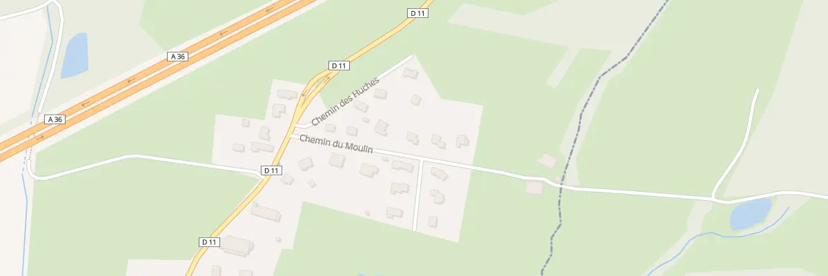 Plan du 5002 Che du Moulin à Larivière