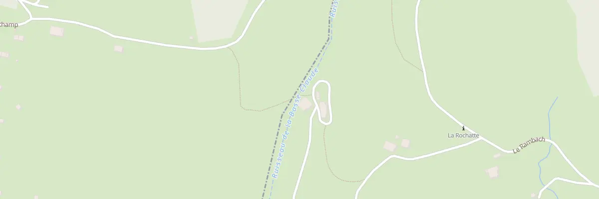 Plan du 1 Le Rambac au Valtin