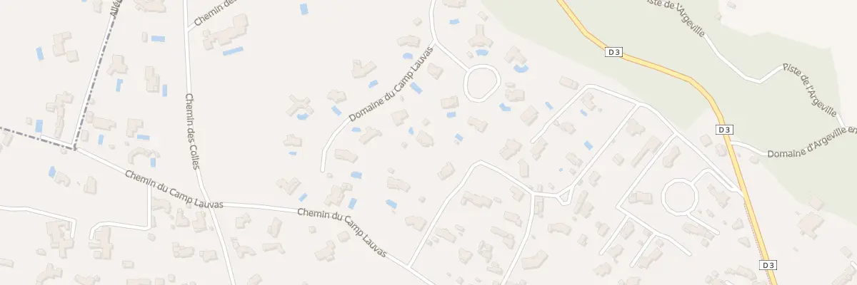Plan du 766 Che de Camp Lauvas à Mougins