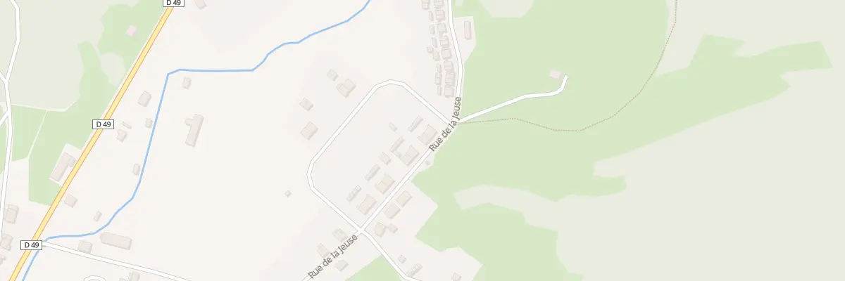 Plan du 43 Rue de la Jeuse à La Petite-Raon