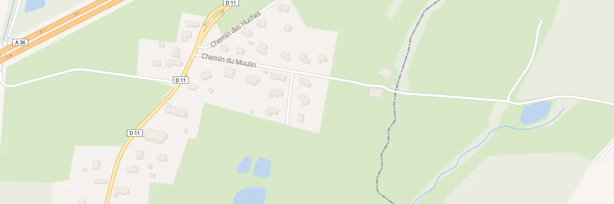 Plan du 1 Che des bas Champs à Larivière