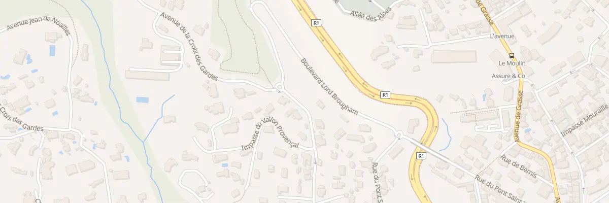 Plan du 50 Av de la Croix des Gardes à Cannes