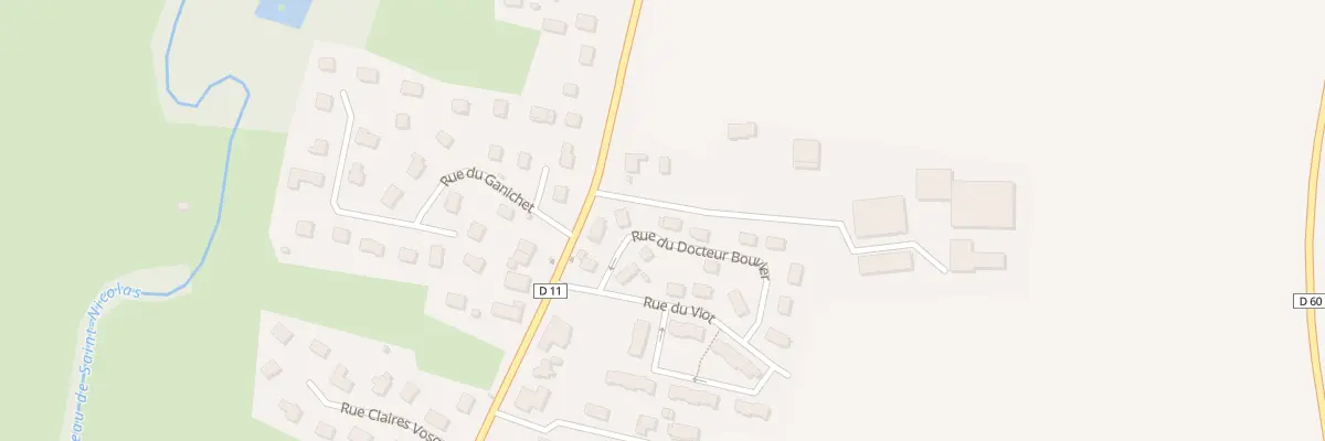 Plan du 9 Rue du Docteur Bouvier à Fontaine